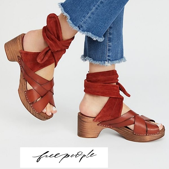 Free People Shoes - Beautiful Free People Wrap Clogs